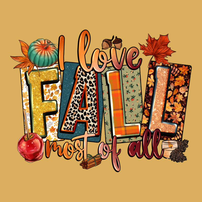 I Love Fall Most Of All Premium Hoodie by CowGirlArtShop | Teevron