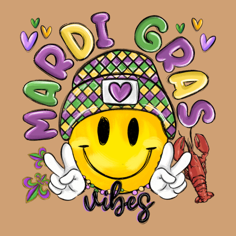 Mardi Gras Vibes Vintage Tee by MaliasSmallBusiness | Teevron