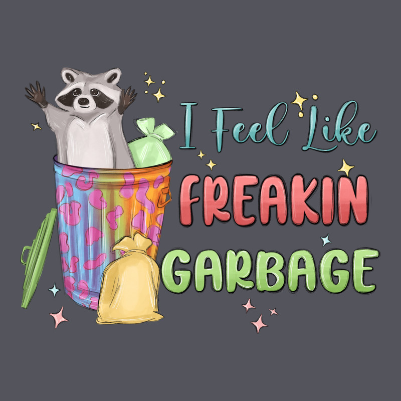 I Feel Like Garbage Raccoon Vintage Hoodie by MaliasSmallBusiness | Teevron