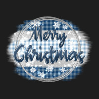 Merry Christmas Blue Classic Tee | Teevron
