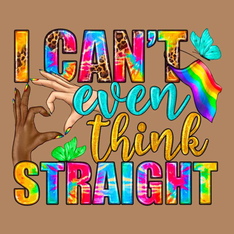 Lgbtq I Can't Even Think Straight Long Sleeve Tee by BundleAndBundleShop | Teevron