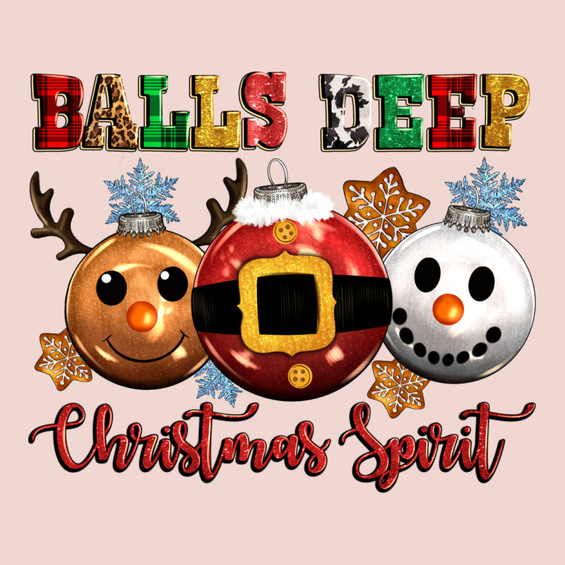 Balls Deep Christmas Spirit Premium Sweatshirt by CowGirlArtShop | Teevron