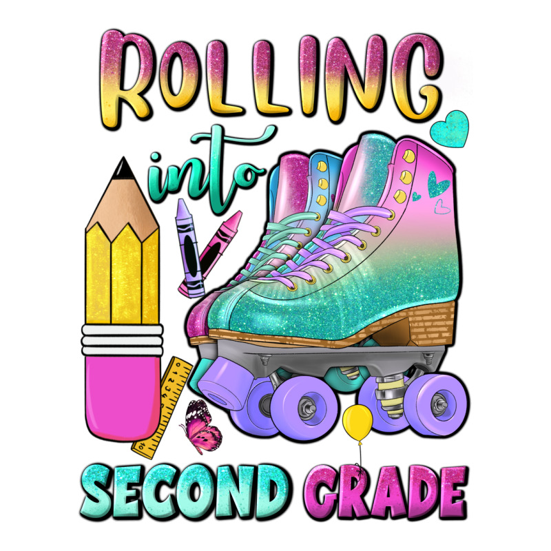 Rolling Into Second Grade Ladies Tee by BundleAndBundleShop | Teevron