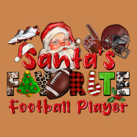Santas Favorite  Football Player Heavyweight Hoodie | Teevron