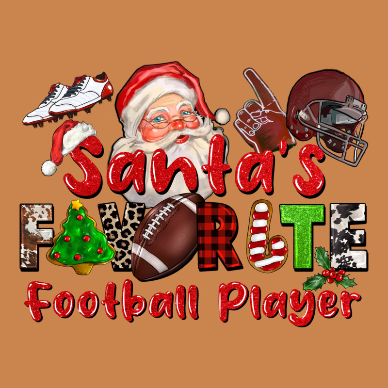 Santas Favorite  Football Player Heavyweight Hoodie by CowGirlArtShop | Teevron