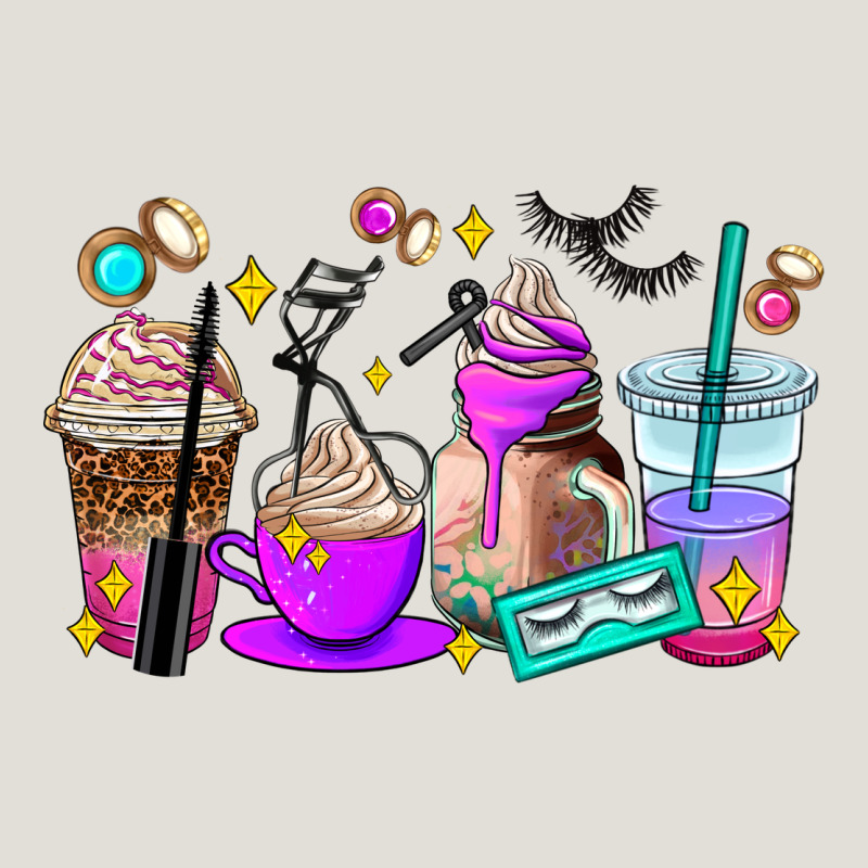 Lash Hustler Coffee Cups Heavy Core Tee by AdoDesignShop | Teevron