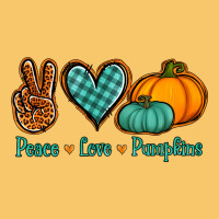 Peace Love Pumpkins Vintage Hoodie | Teevron