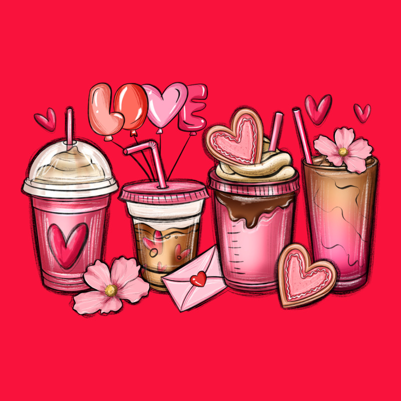 Valentines Day Coffee Cups Classic Tee by MaliasSmallBusiness | Teevron