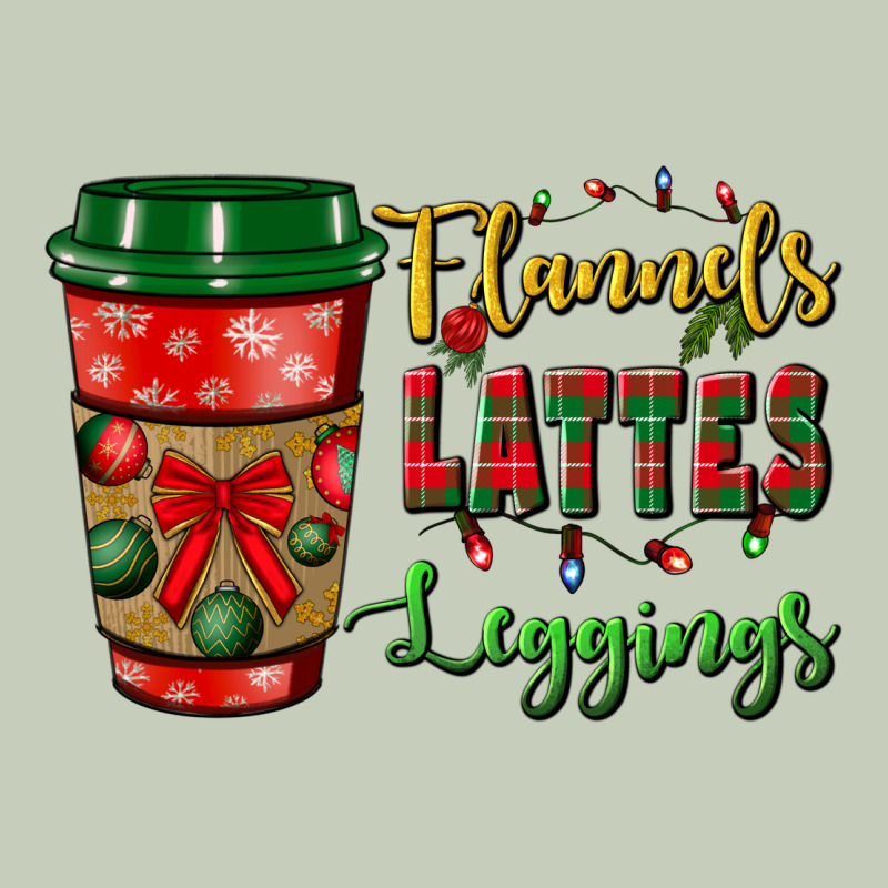Flannels Lattes Leggings Ladies Tee by BundleAndBundleShop | Teevron