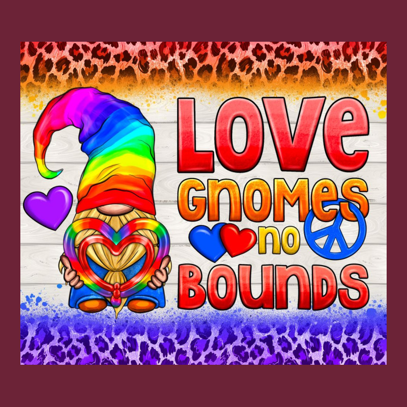 Lgbtq+ Love Gnomes No Bounds Tumbler Long Sleeve Tee by BundleAndBundleShop | Teevron
