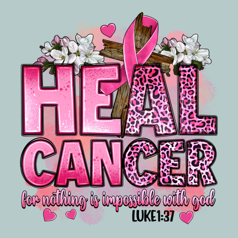 Heal Cancer For Nothing Is Impossible With God Luk Heavy Core Tee by Artiststas | Teevron
