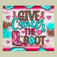 Give Cancer The Boot Heavy Core Tee | Teevron