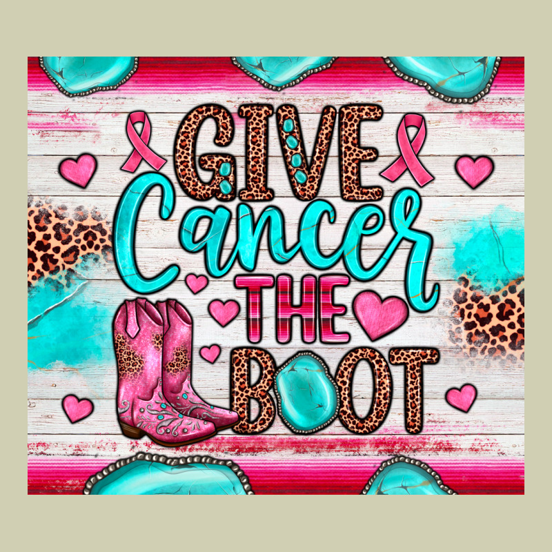 Give Cancer The Boot Heavy Core Tee by JahusDesignShop | Teevron