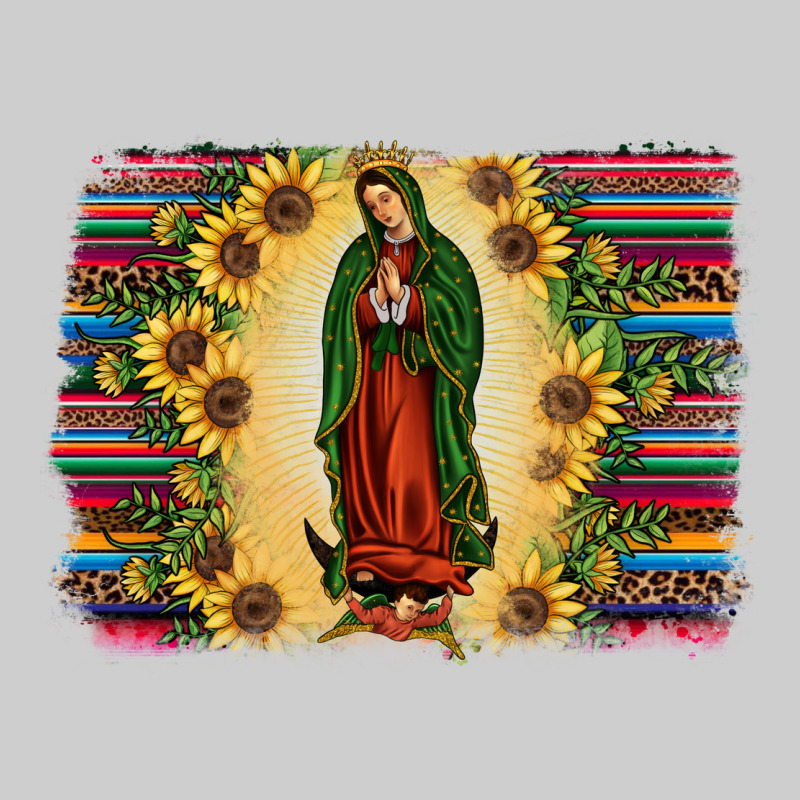 Serape Our Lady Of Guadalupe Premium Tee by JahusDesignShop | Teevron