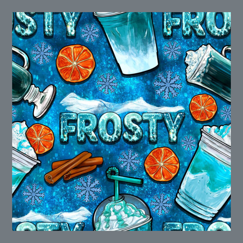 Winter Frosty Coffee Cups And Snow Seamless Pattern Bbs Heavyweight Sweatshirt by BundleAndBundleShop | Teevron