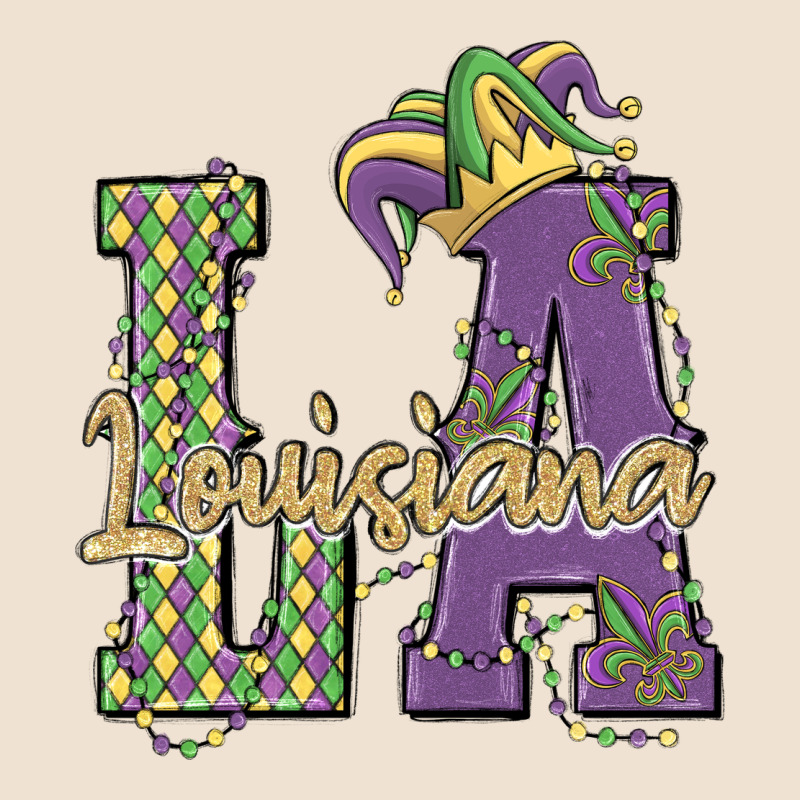 Louisiana Mardi Gras Urban Heavy Tee by MaliasSmallBusiness | Teevron