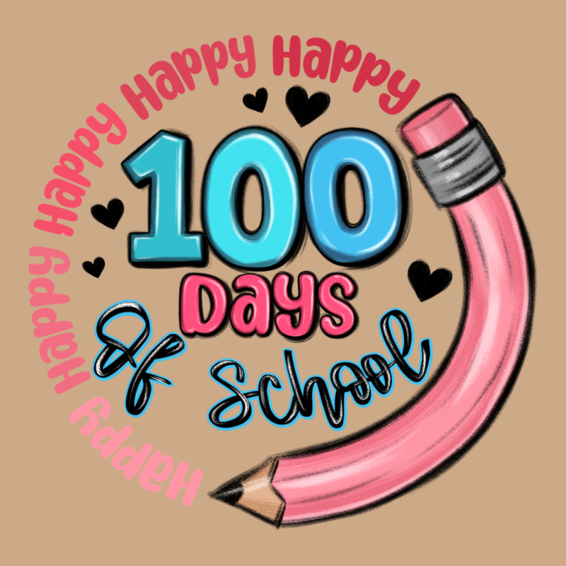 Happy 100 Days Of School Vintage Hoodie by MaliasSmallBusiness | Teevron