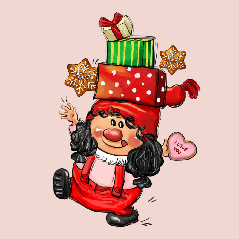 Cute Christmas Girl Gnome Premium Sweatshirt by CowGirlArtShop | Teevron