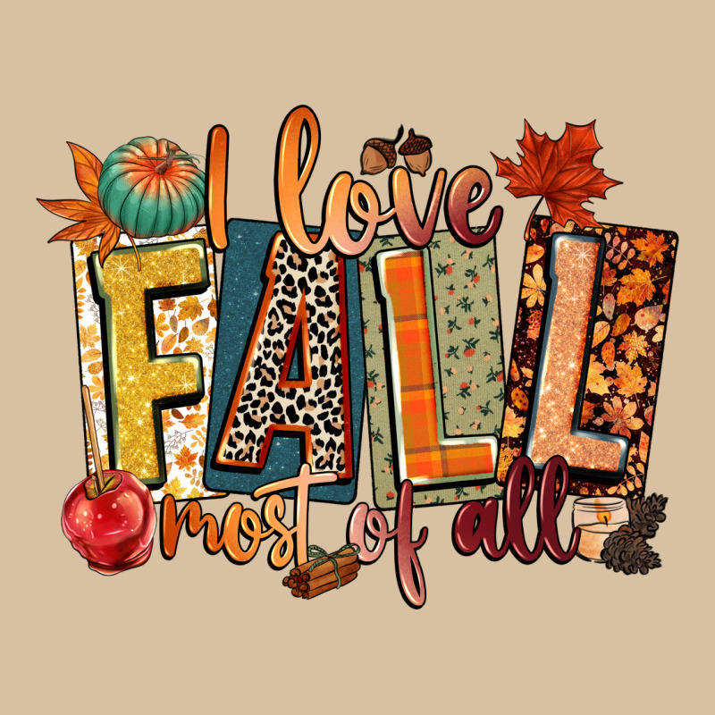 I Love Fall Most Of All Heavyweight Hoodie by CowGirlArtShop | Teevron