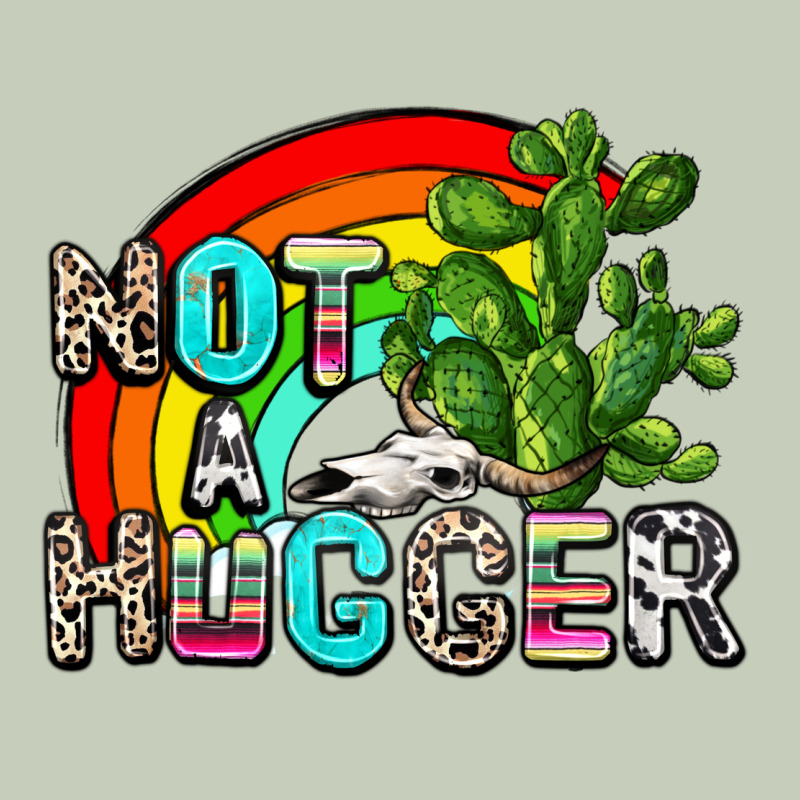 Not A Hugger Ladies Tee by AdoDesignShop | Teevron