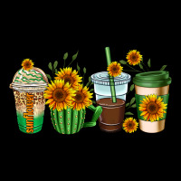 Sunflowers Coffee Cups Heavy Core Tee | Teevron