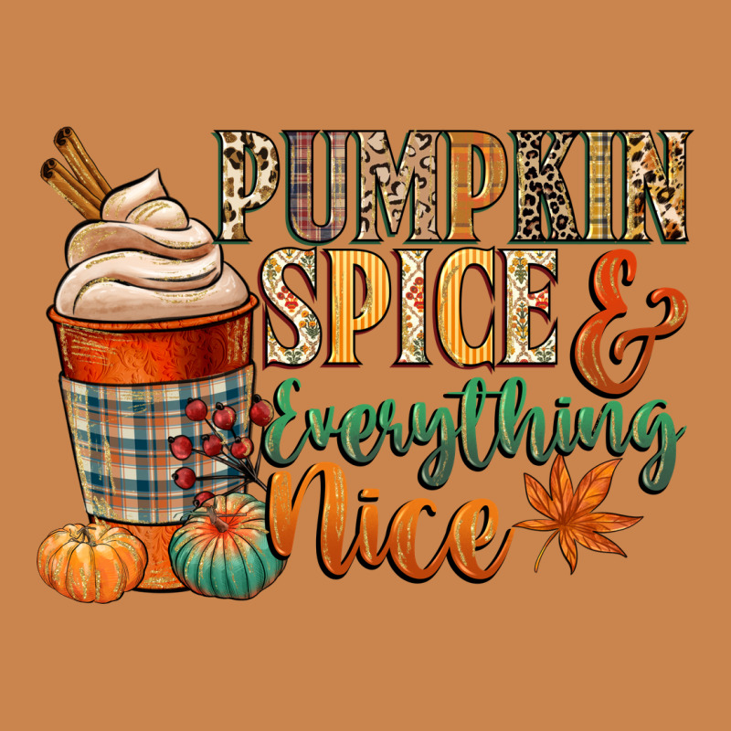 Pumpkin Spice And Everything Nice Heavyweight Hoodie by CowGirlArtShop | Teevron