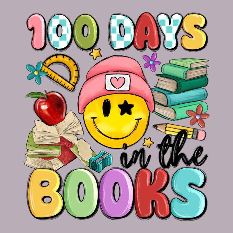 100 Days In The Books Vintage Tee by MaliasSmallBusiness | Teevron
