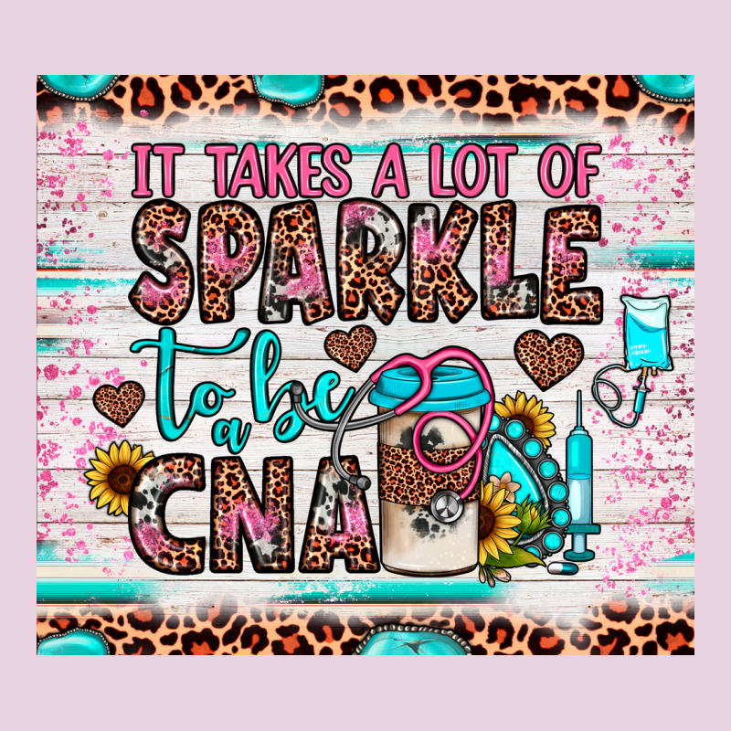 It Takes A Lot Of Sparkle To Be A Cna Ladies Tee by JahusDesignShop | Teevron