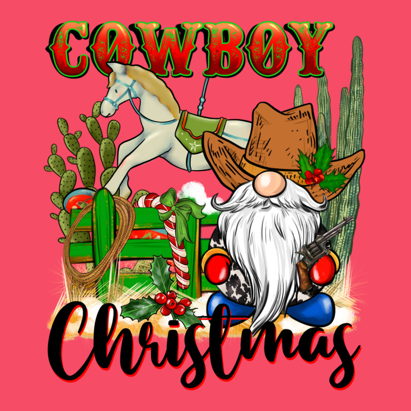 Cowboy Christmas Gnome Premium Sweatshirt by CowGirlArtShop | Teevron