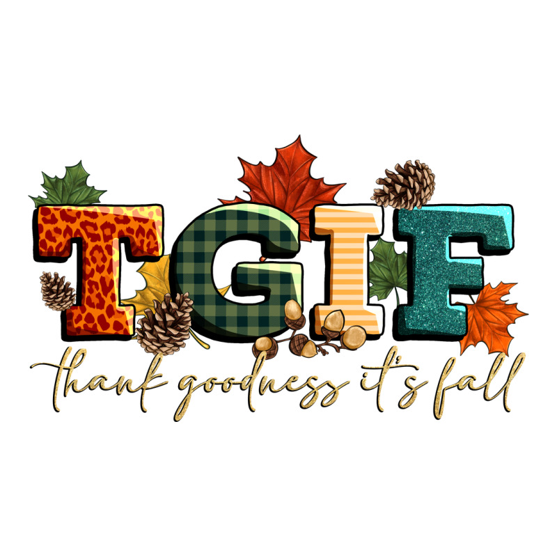 Tgif Thank Goodness Its Fall Premium Hoodie by CowGirlArtShop | Teevron