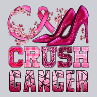 Crush Cancer High Heels Bbs Heavyweight Sweatshirt | Teevron
