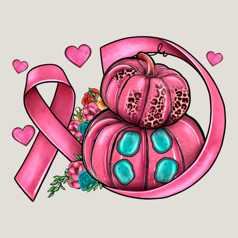 Cancer Ribbon Pumpkins Heavy Core Tee by JahusDesignShop | Teevron