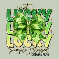 Not Lucky Simply Blessed Classic Tee | Teevron