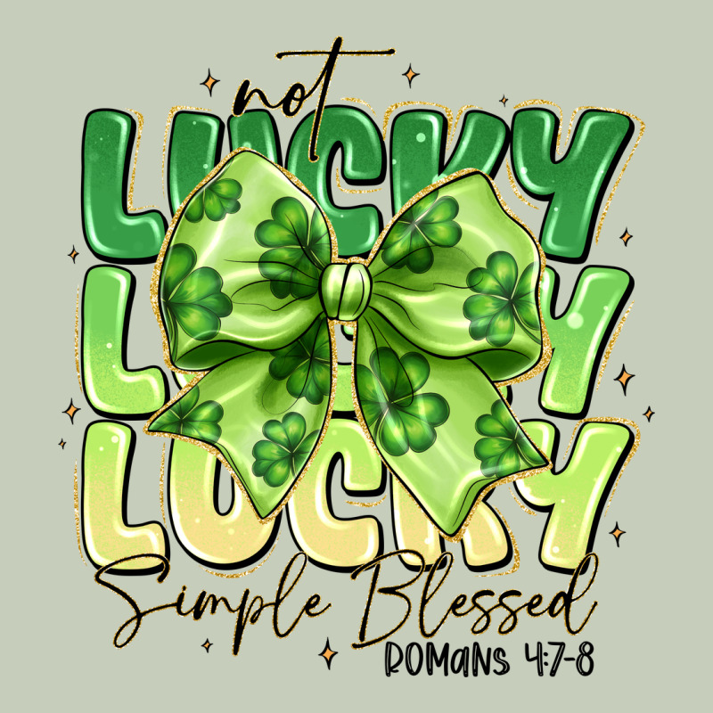 Not Lucky Simply Blessed Classic Tee by CowhideDigitalArt | Teevron