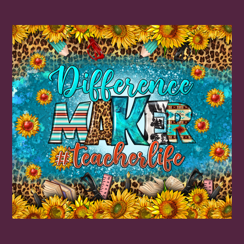 Difference Maker Teacher Life Tumbler Urban Hoodie by BundleAndBundleShop | Teevron