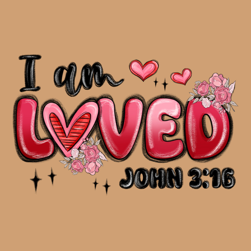 I Am Loved John 3 16 Vintage Tee by MaliasSmallBusiness | Teevron