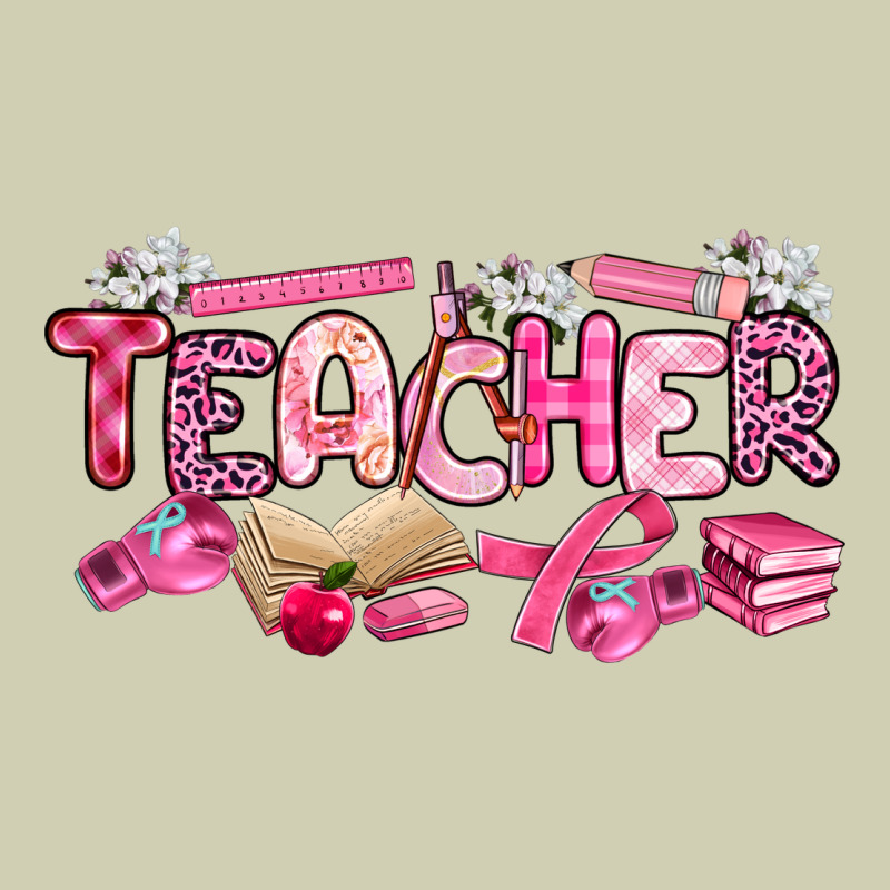 Breast Cancer Teacher Heavy Core Tee by Artiststas | Teevron