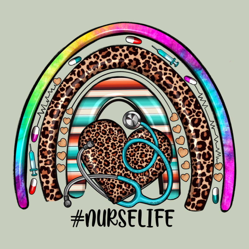 Nurse Life Rainbow Ladies Tee by JahusDesignShop | Teevron