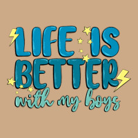 Life Is Better With My Boys Vintage Hoodie | Teevron