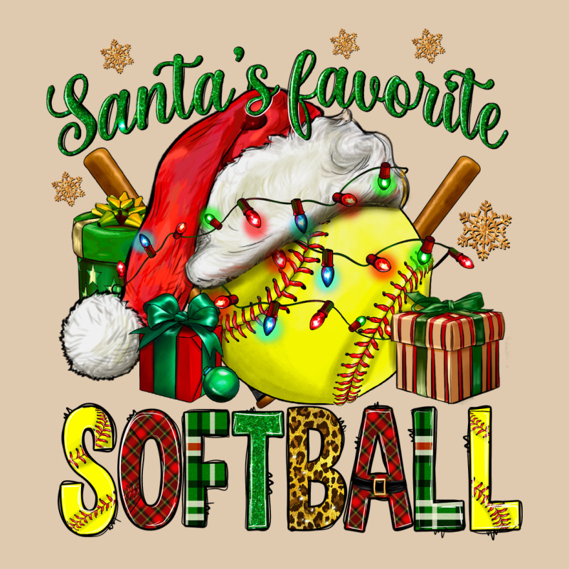 Santa's Favorite Softball Bbs Heavyweight Sweatshirt by BundleAndBundleShop | Teevron