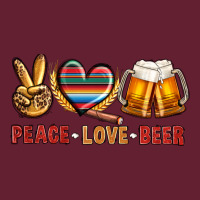 Peace Love Beer Classic Tee | Teevron
