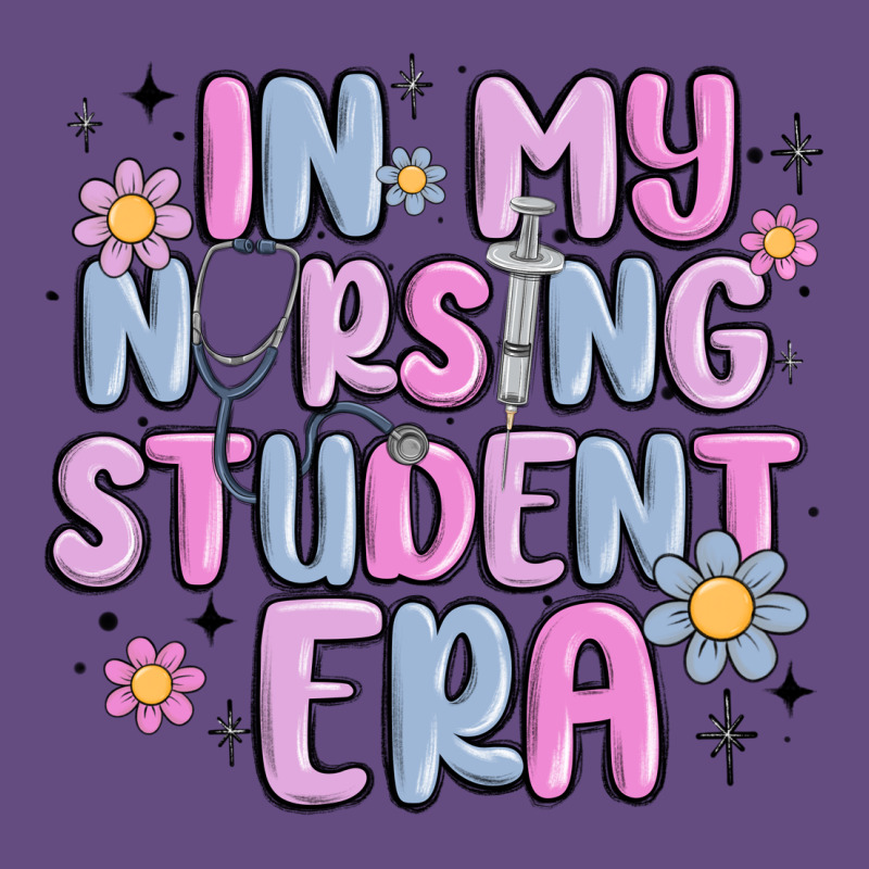 In My Nursing Student Era Vintage Hoodie by MaliasSmallBusiness | Teevron