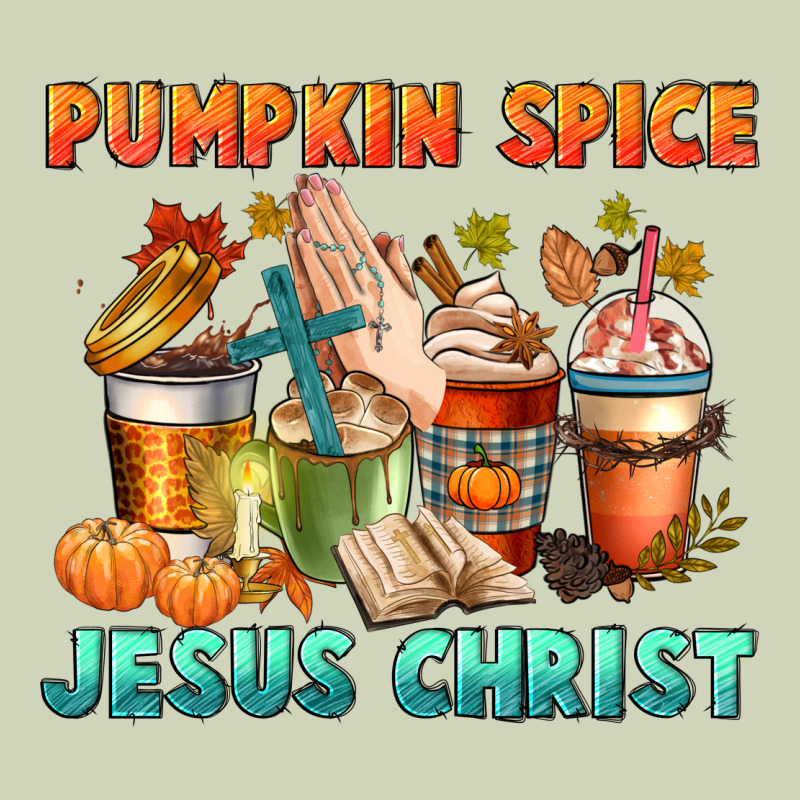 Pumpkin Spice And Jesus Christ Heavyweight Hoodie by CowGirlArtShop | Teevron