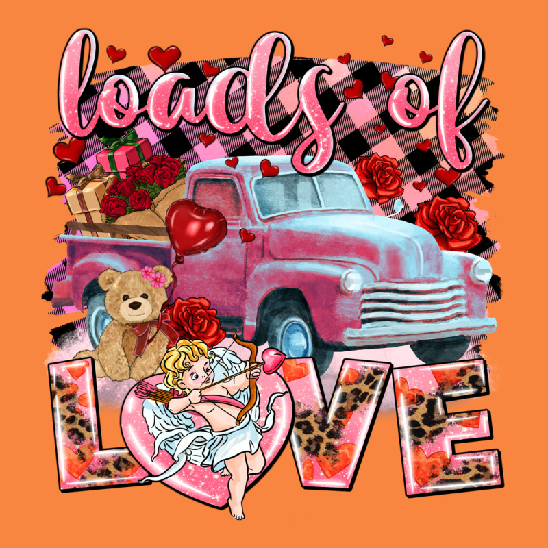 Loads Of Love Valentine's Day Truck Premium Sweatshirt by HowdyJamesFarm | Teevron