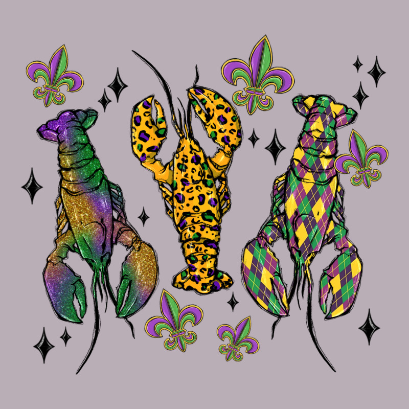Mardi Gras Crawfish Vintage Tee by MaliasSmallBusiness | Teevron
