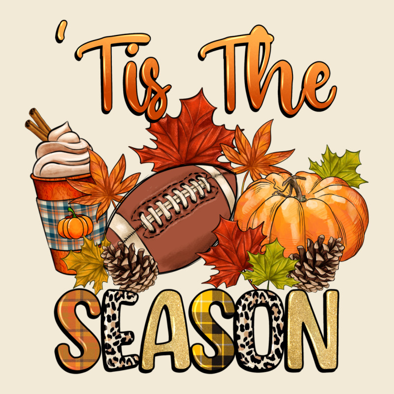 Tis The Season Football Premium Hoodie by CowGirlArtShop | Teevron