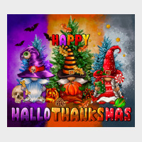 Happy Hallothanksmas Urban Hoodie | Teevron
