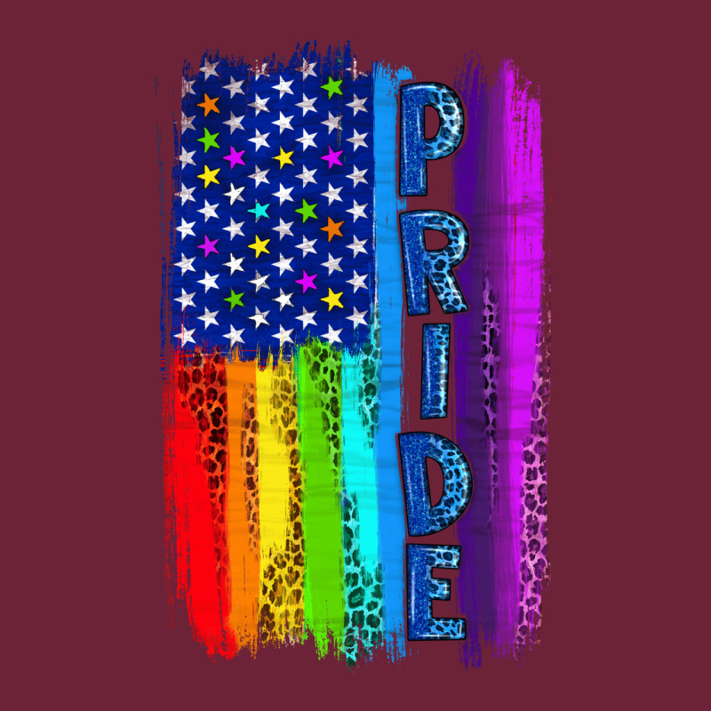 Pride Lgbtq+ American Flag Long Sleeve Tee by BundleAndBundleShop | Teevron