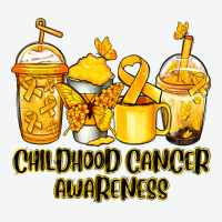 Childhood Cancer Awareness Coffee Cups Urban Heavy Tee | Teevron