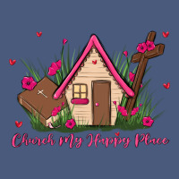 Church Is My Happy Place Vintage Hoodie | Teevron